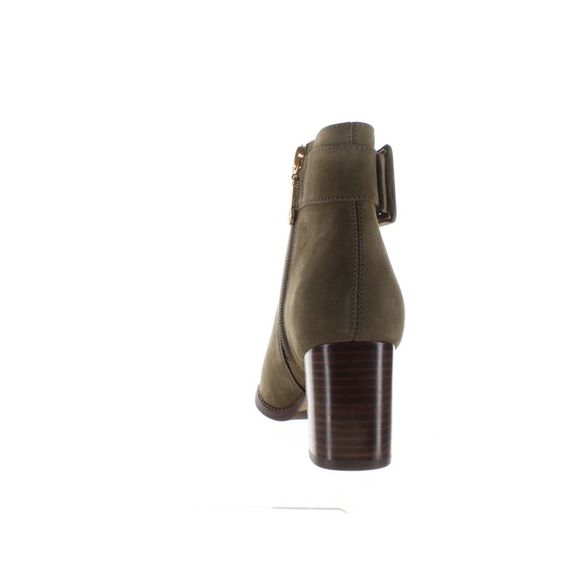 Marc Joseph Womens Olive Nubuck Ankle Boots Size 5.5 Medium (B, M) - Picture 2 of 4